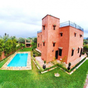 3 bedrooms villa with private pool enclosed garden and wifi at Aghmat